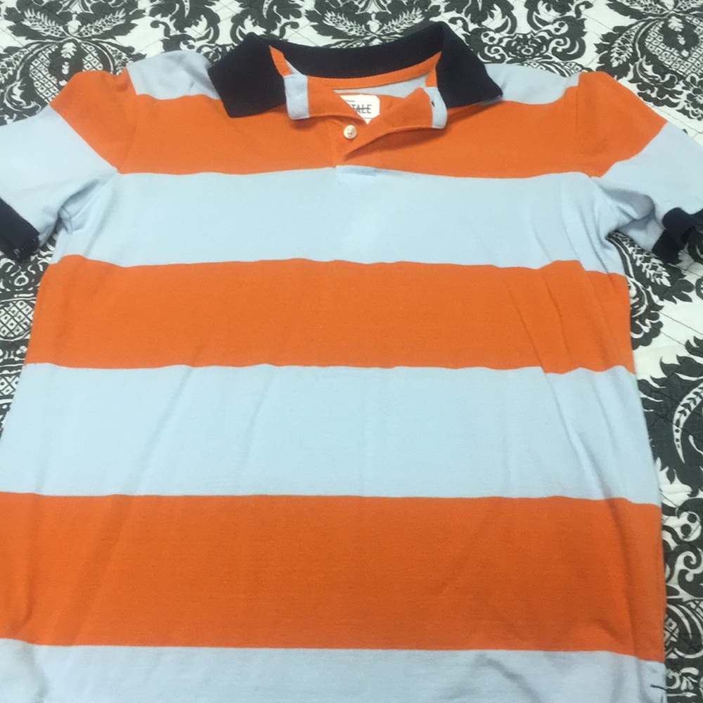 Stripe Aeropostale short sleeve polo
